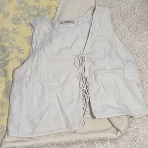Abercrombie & Fitch Tie down Vest Top